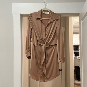 Vintage Havana brown long sleeve dress. Size S. Only worn once. Great condition!